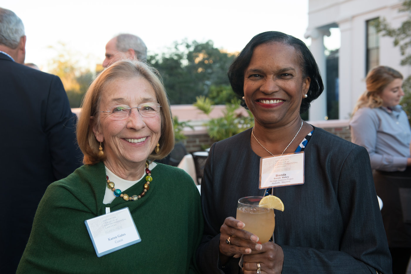 Two ACOEL fellows smiling for the camera.