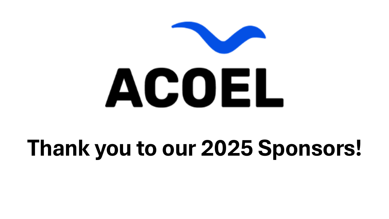 Thank you to our 2025 Sponsors!
